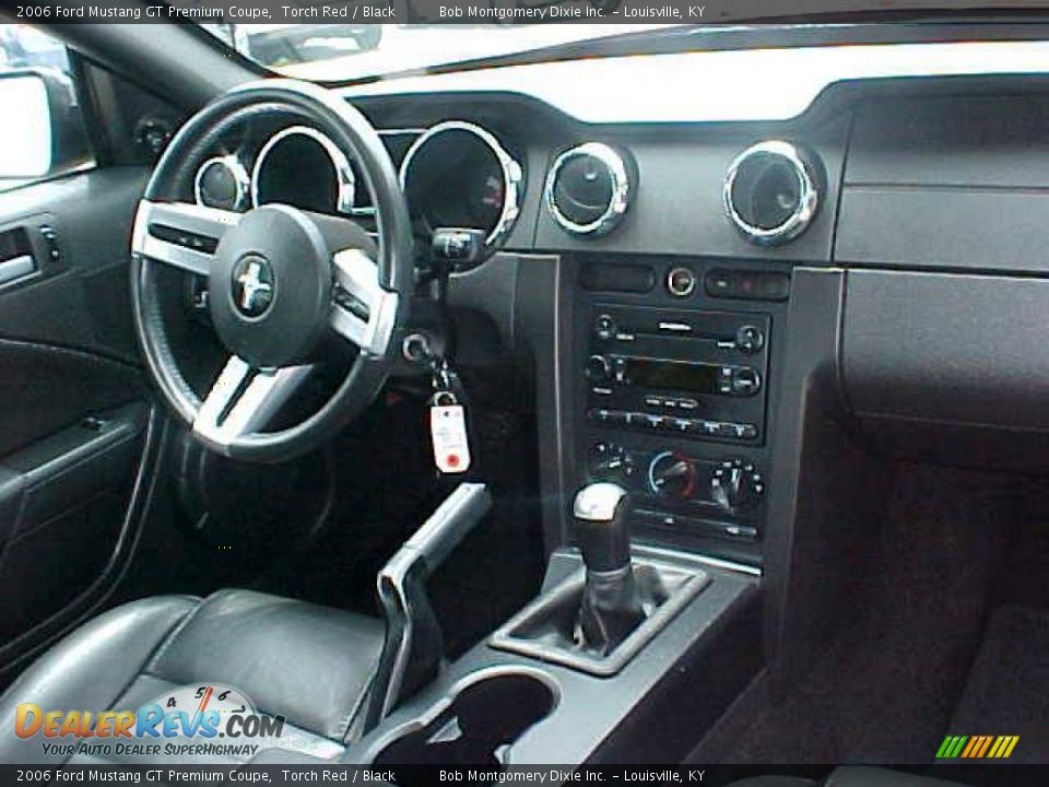 2006 Ford Mustang GT Premium Coupe Torch Red / Black Photo #10