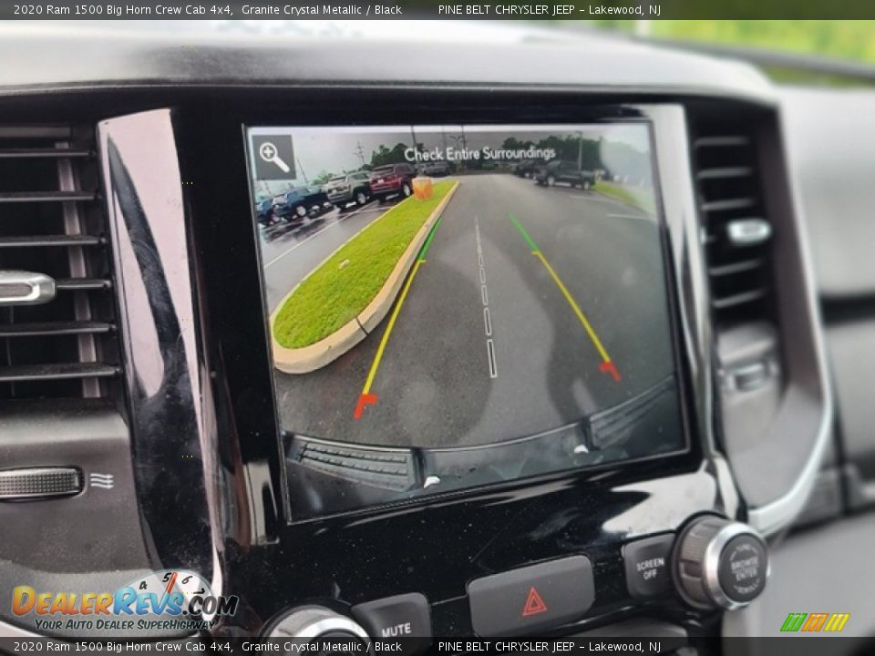 2020 Ram 1500 Big Horn Crew Cab 4x4 Granite Crystal Metallic / Black Photo #9