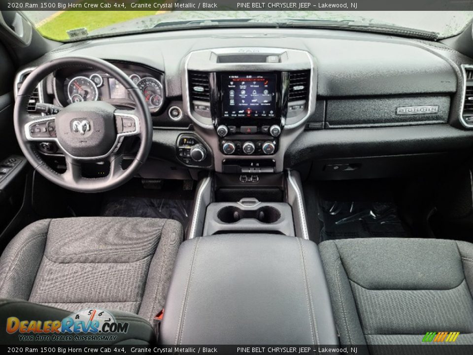 Dashboard of 2020 Ram 1500 Big Horn Crew Cab 4x4 Photo #15