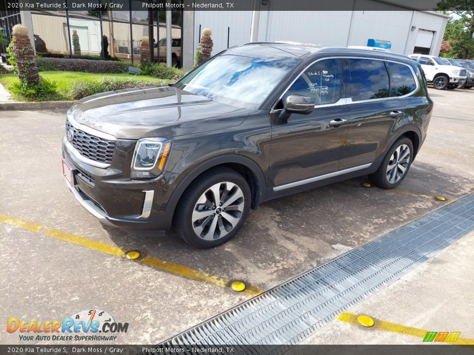 2020 Kia Telluride S Dark Moss / Gray Photo #3