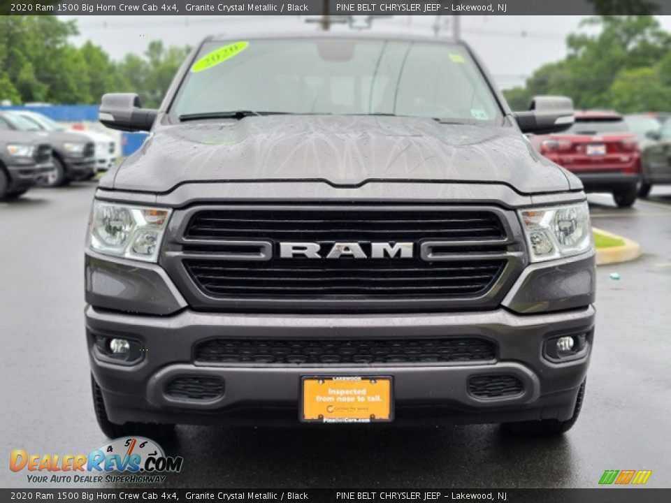 2020 Ram 1500 Big Horn Crew Cab 4x4 Granite Crystal Metallic / Black Photo #23