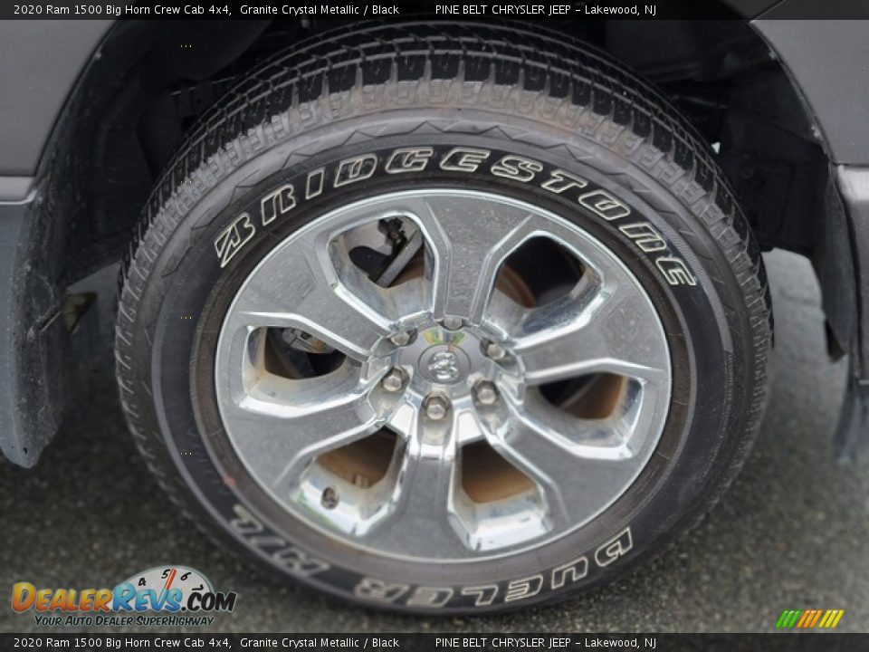2020 Ram 1500 Big Horn Crew Cab 4x4 Granite Crystal Metallic / Black Photo #24