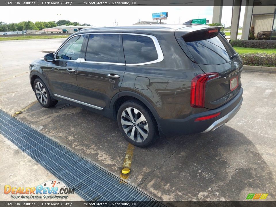2020 Kia Telluride S Dark Moss / Gray Photo #5