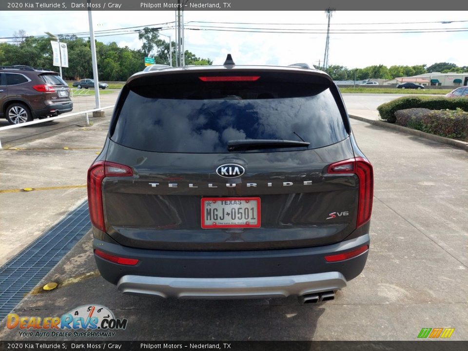 2020 Kia Telluride S Dark Moss / Gray Photo #6