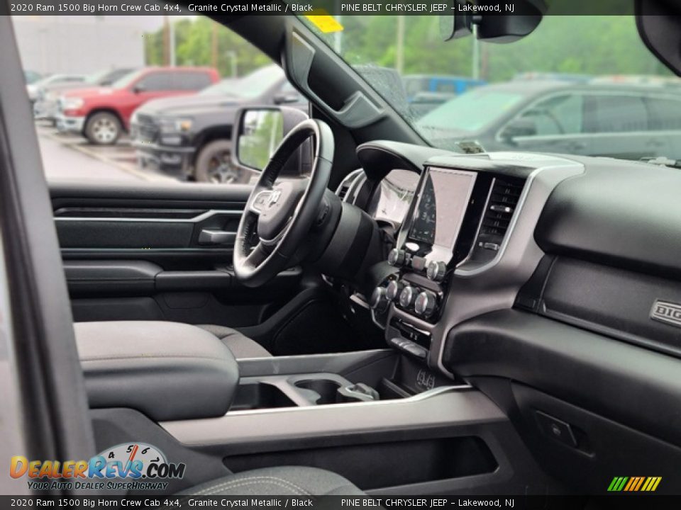 2020 Ram 1500 Big Horn Crew Cab 4x4 Granite Crystal Metallic / Black Photo #26