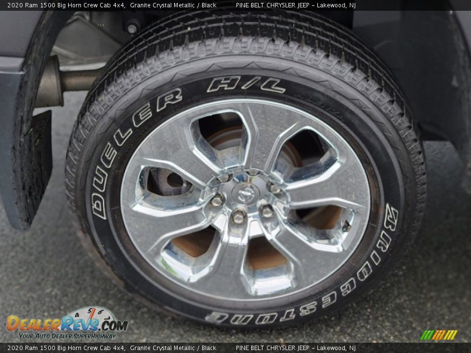 2020 Ram 1500 Big Horn Crew Cab 4x4 Granite Crystal Metallic / Black Photo #27
