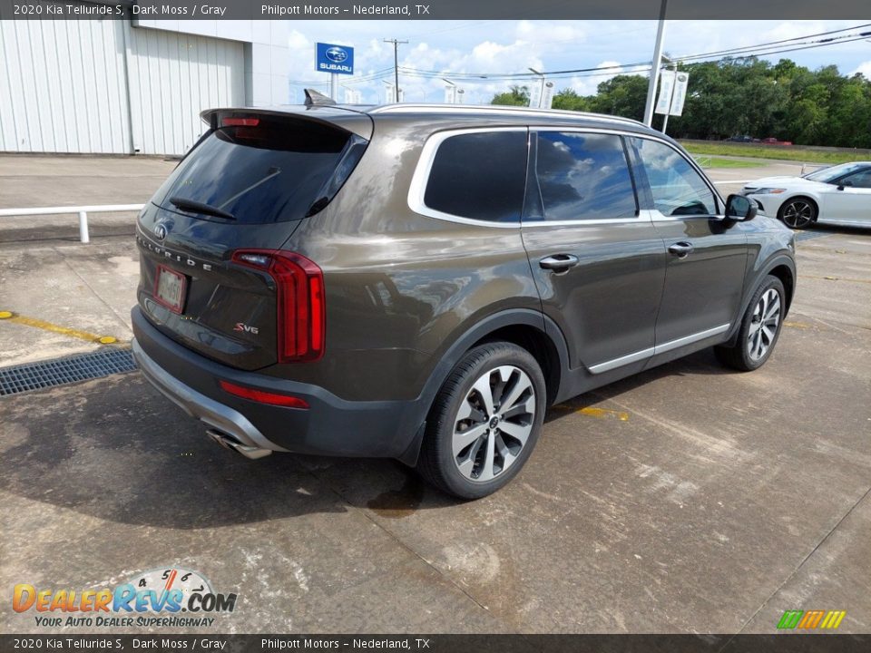 2020 Kia Telluride S Dark Moss / Gray Photo #7