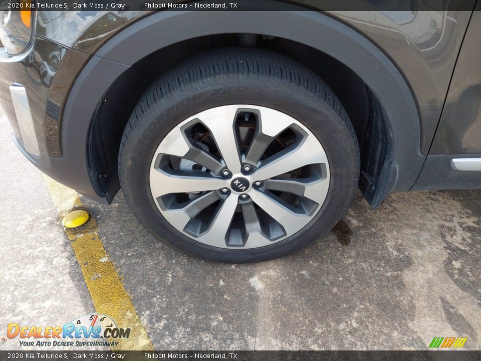 2020 Kia Telluride S Dark Moss / Gray Photo #9