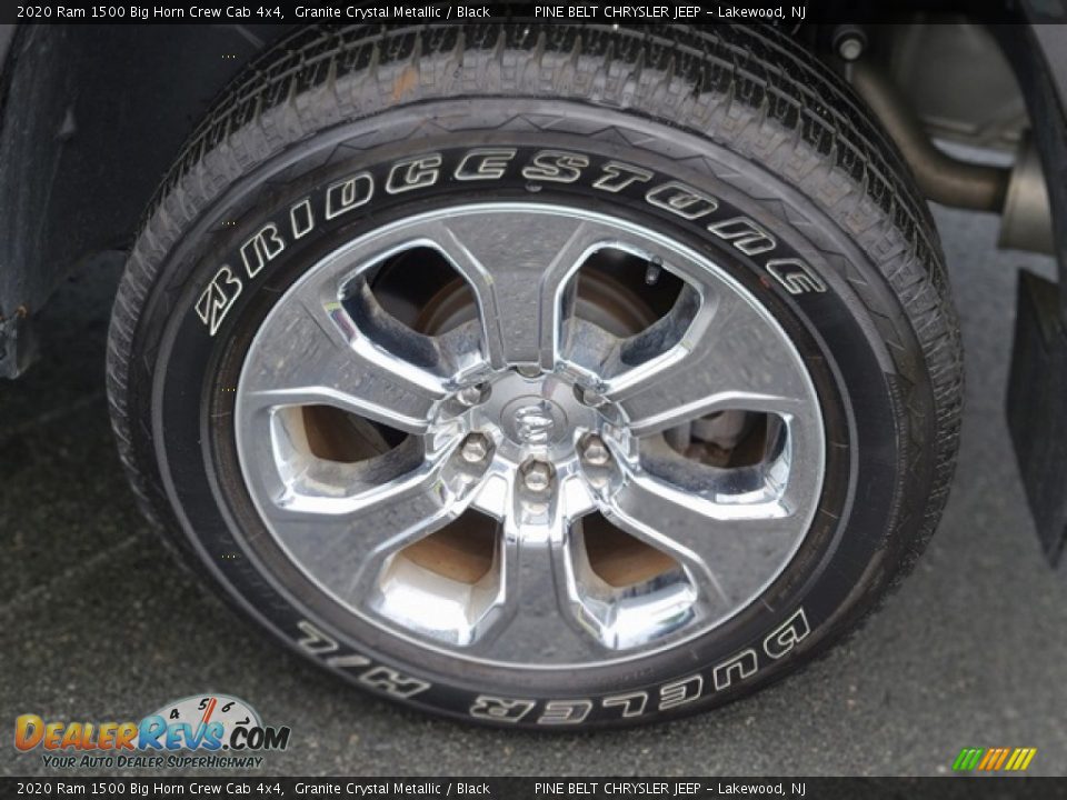 2020 Ram 1500 Big Horn Crew Cab 4x4 Granite Crystal Metallic / Black Photo #31