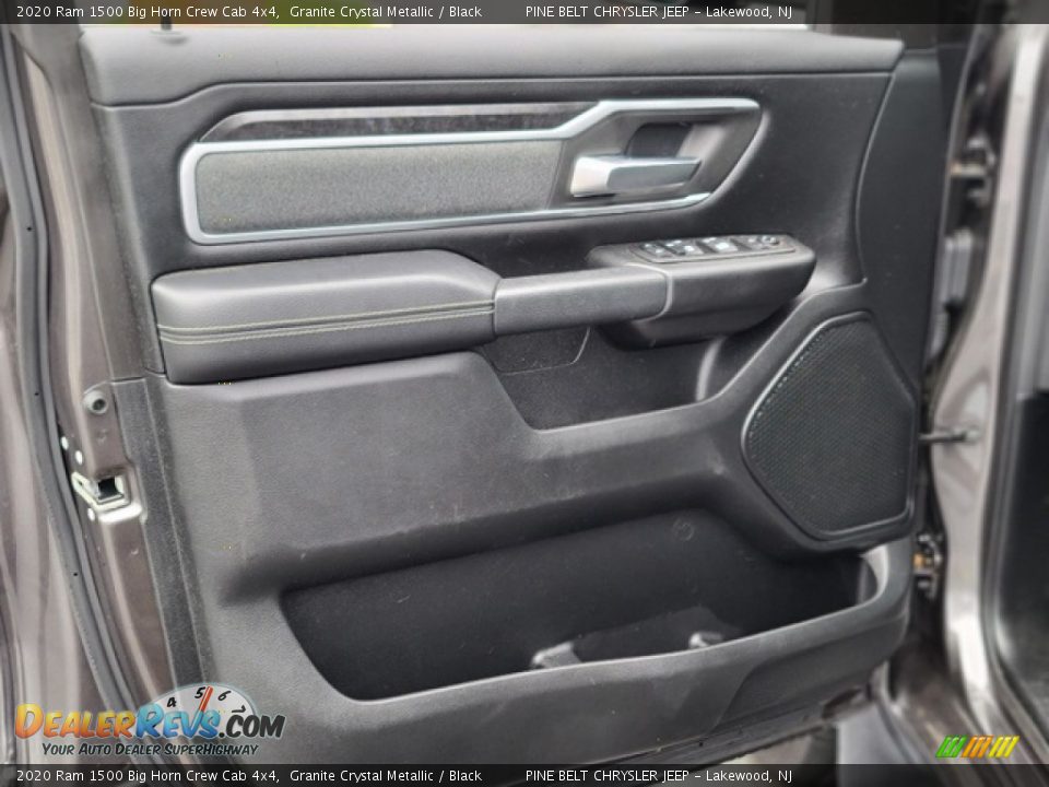 2020 Ram 1500 Big Horn Crew Cab 4x4 Granite Crystal Metallic / Black Photo #32