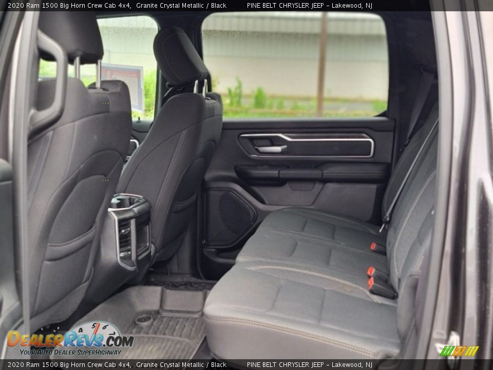 2020 Ram 1500 Big Horn Crew Cab 4x4 Granite Crystal Metallic / Black Photo #33