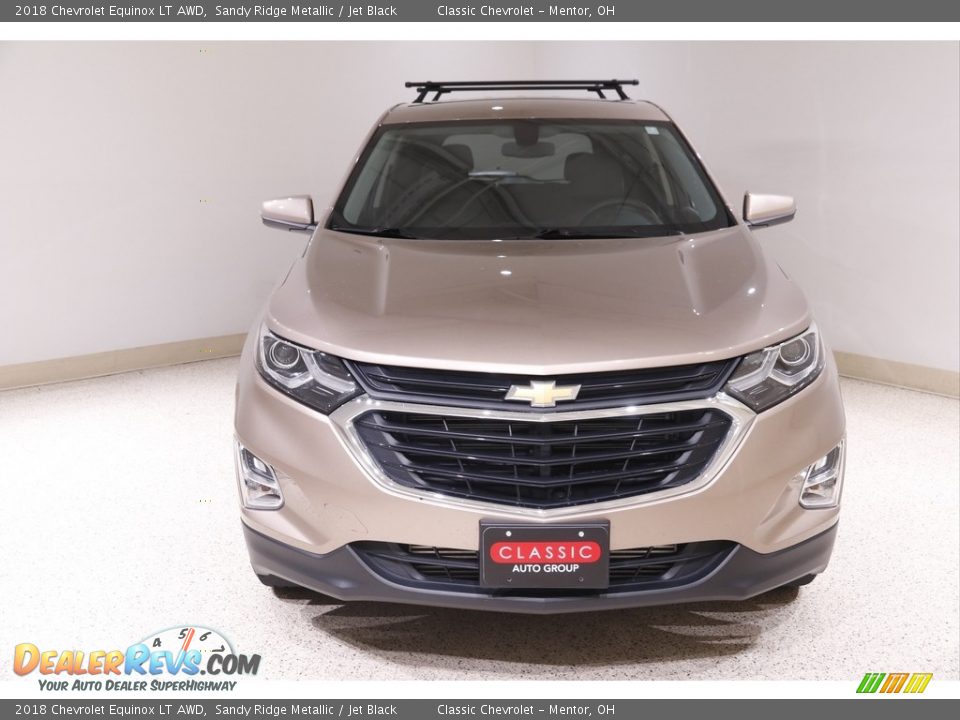 2018 Chevrolet Equinox LT AWD Sandy Ridge Metallic / Jet Black Photo #2