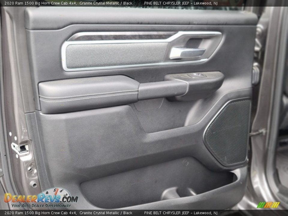 2020 Ram 1500 Big Horn Crew Cab 4x4 Granite Crystal Metallic / Black Photo #34