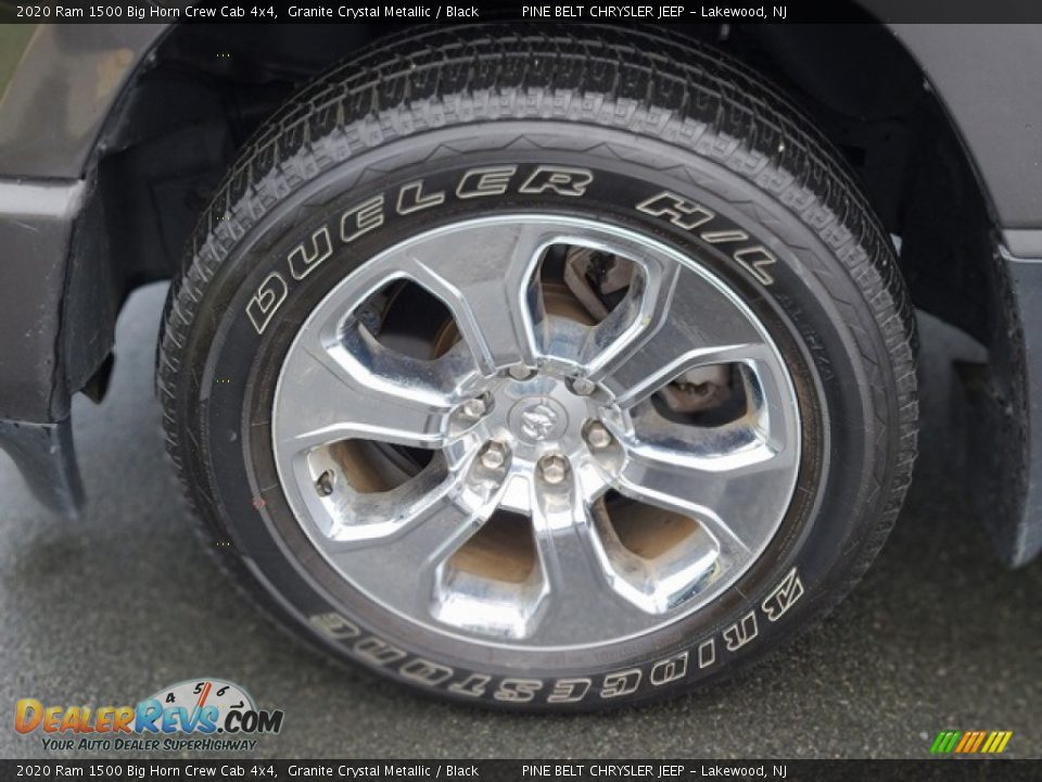 2020 Ram 1500 Big Horn Crew Cab 4x4 Granite Crystal Metallic / Black Photo #35