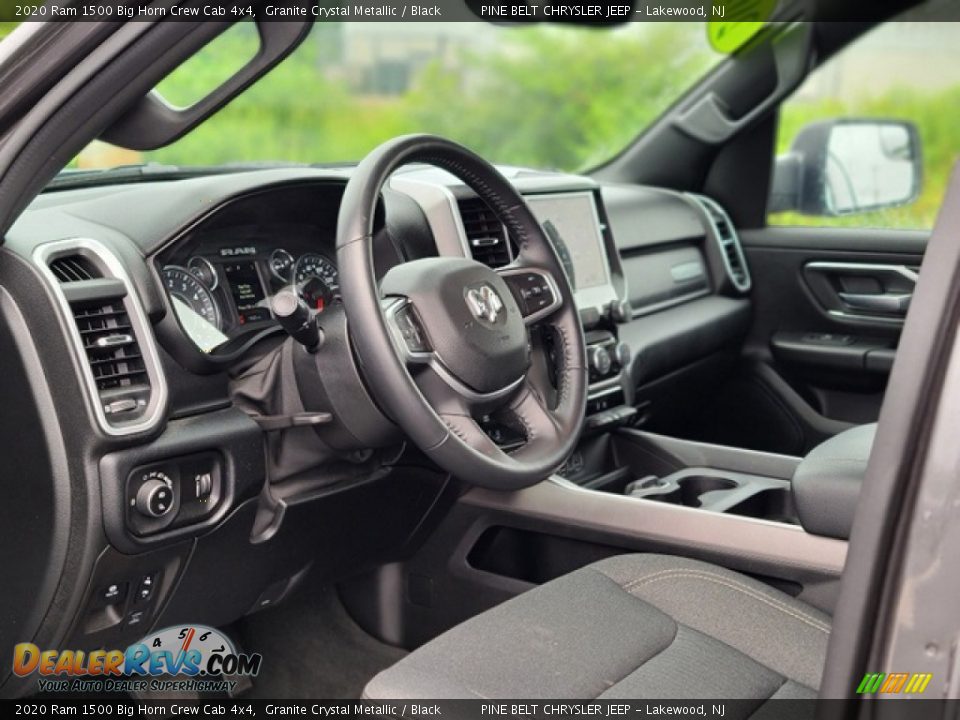 2020 Ram 1500 Big Horn Crew Cab 4x4 Granite Crystal Metallic / Black Photo #36