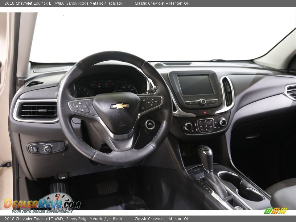 2018 Chevrolet Equinox LT AWD Sandy Ridge Metallic / Jet Black Photo #6