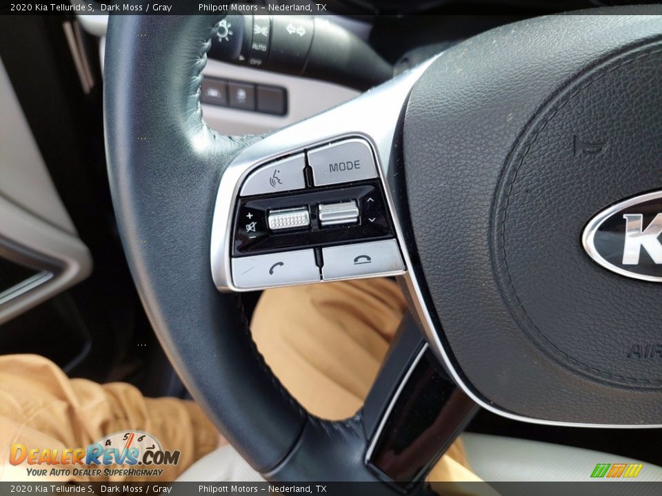 2020 Kia Telluride S Dark Moss / Gray Photo #16