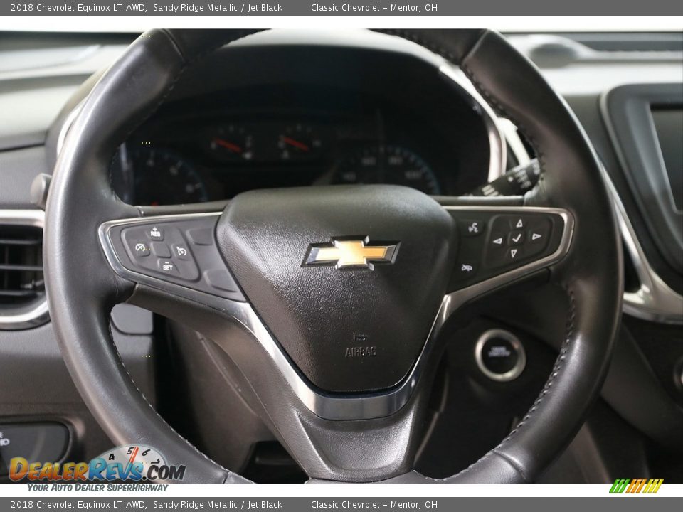 2018 Chevrolet Equinox LT AWD Sandy Ridge Metallic / Jet Black Photo #7