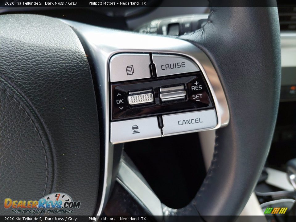 2020 Kia Telluride S Dark Moss / Gray Photo #17