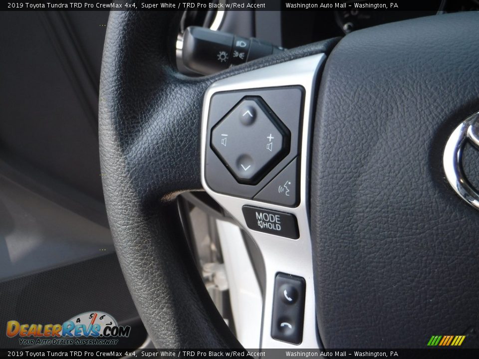 2019 Toyota Tundra TRD Pro CrewMax 4x4 Steering Wheel Photo #9