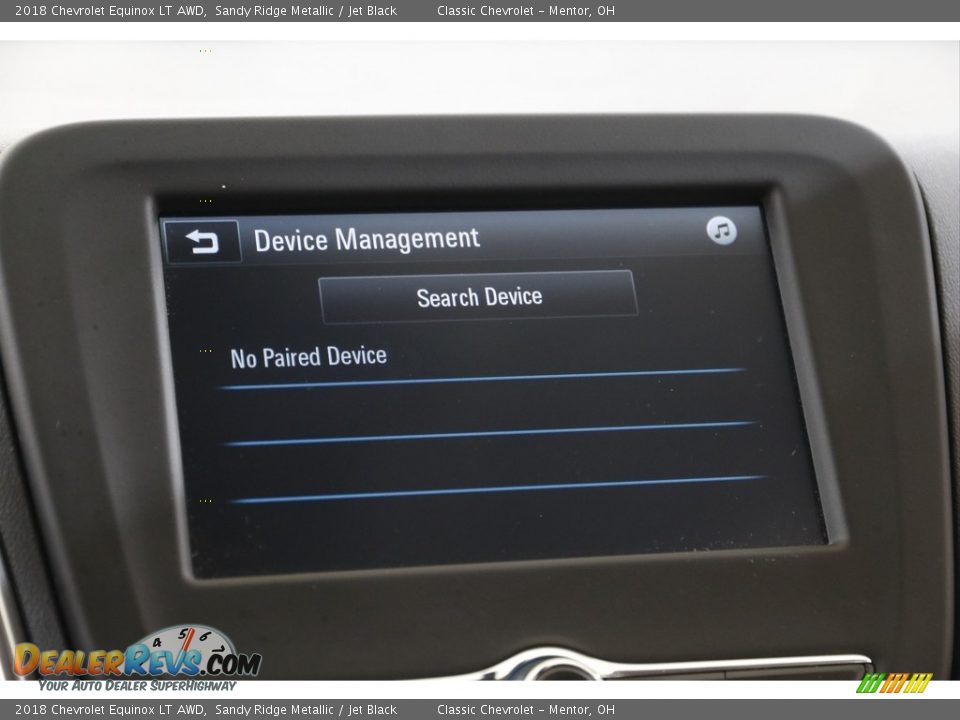 2018 Chevrolet Equinox LT AWD Sandy Ridge Metallic / Jet Black Photo #11