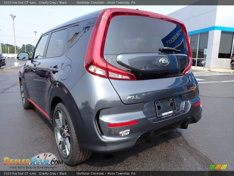 2020 Kia Soul GT-Line Gravity Gray / Black Photo #5