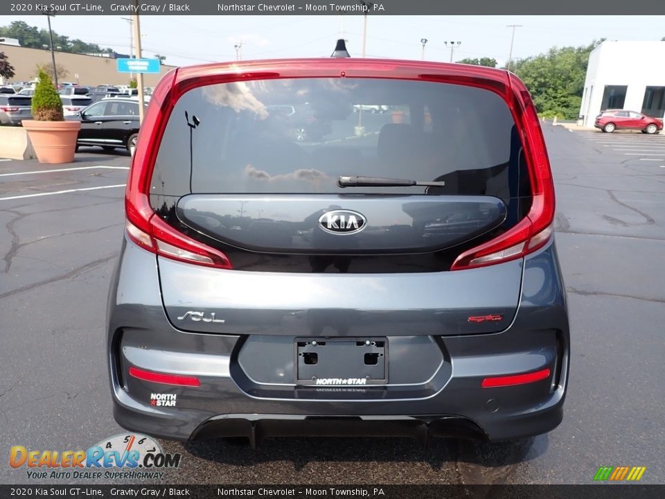 2020 Kia Soul GT-Line Gravity Gray / Black Photo #6