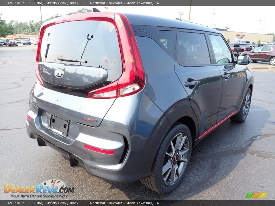 2020 Kia Soul GT-Line Gravity Gray / Black Photo #8