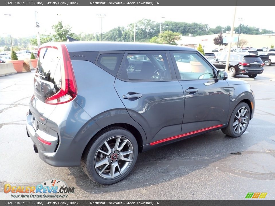 2020 Kia Soul GT-Line Gravity Gray / Black Photo #9