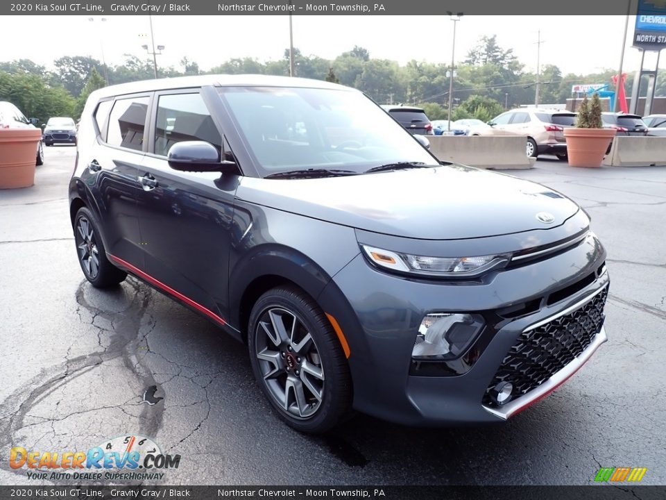 2020 Kia Soul GT-Line Gravity Gray / Black Photo #11