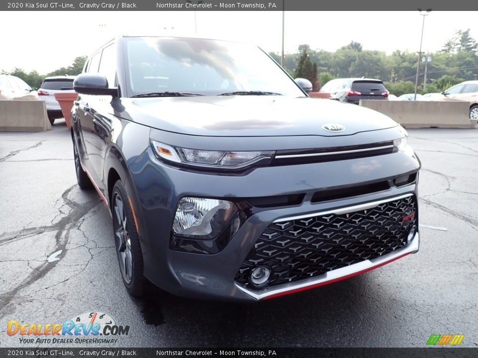 2020 Kia Soul GT-Line Gravity Gray / Black Photo #12