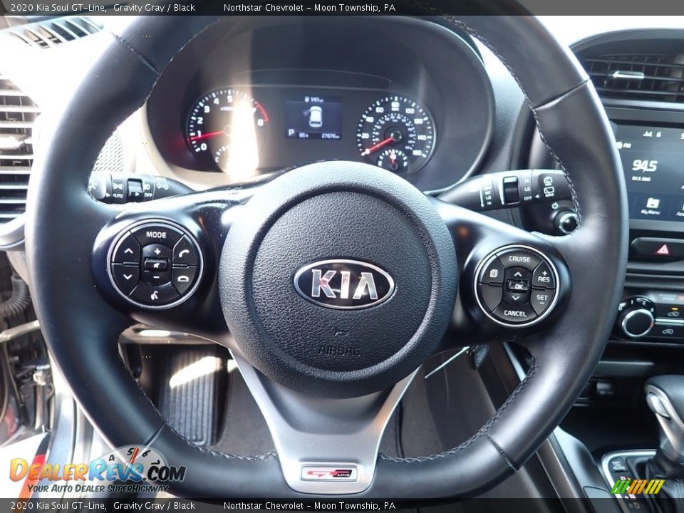 2020 Kia Soul GT-Line Steering Wheel Photo #26