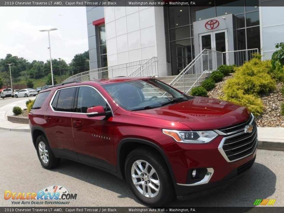 2019 Chevrolet Traverse LT AWD Cajun Red Tintcoat / Jet Black Photo #1