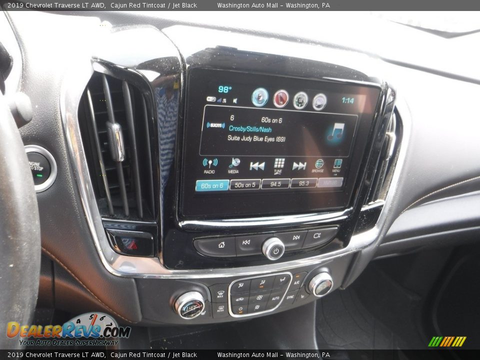 2019 Chevrolet Traverse LT AWD Cajun Red Tintcoat / Jet Black Photo #3