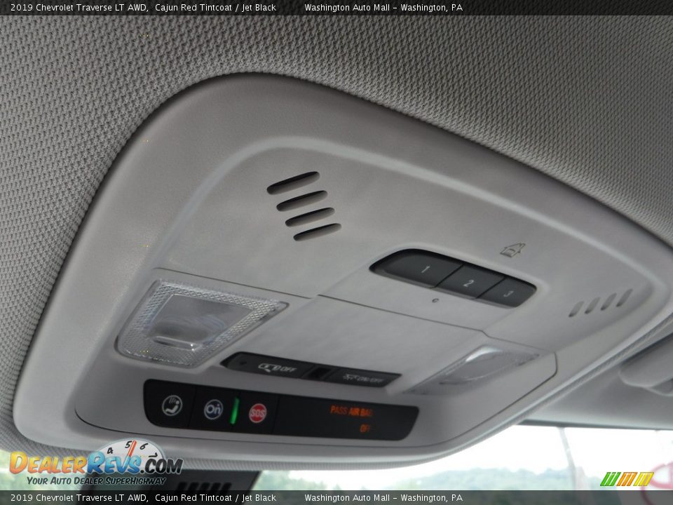 2019 Chevrolet Traverse LT AWD Cajun Red Tintcoat / Jet Black Photo #5