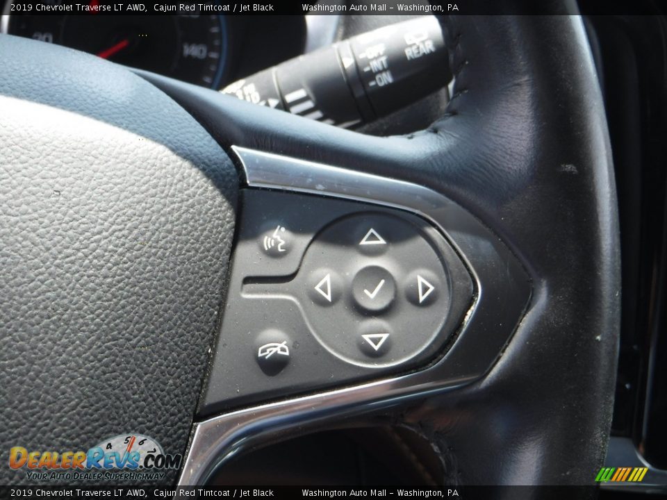 2019 Chevrolet Traverse LT AWD Cajun Red Tintcoat / Jet Black Photo #6