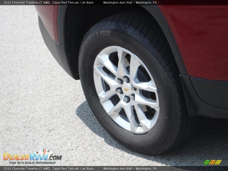 2019 Chevrolet Traverse LT AWD Cajun Red Tintcoat / Jet Black Photo #8
