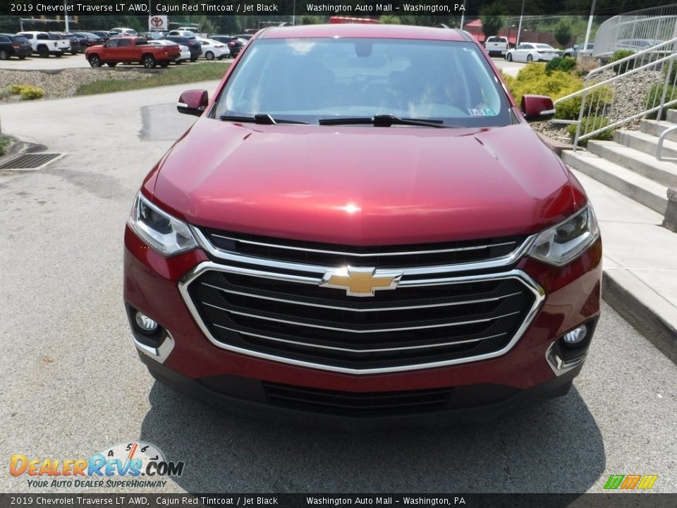 2019 Chevrolet Traverse LT AWD Cajun Red Tintcoat / Jet Black Photo #9