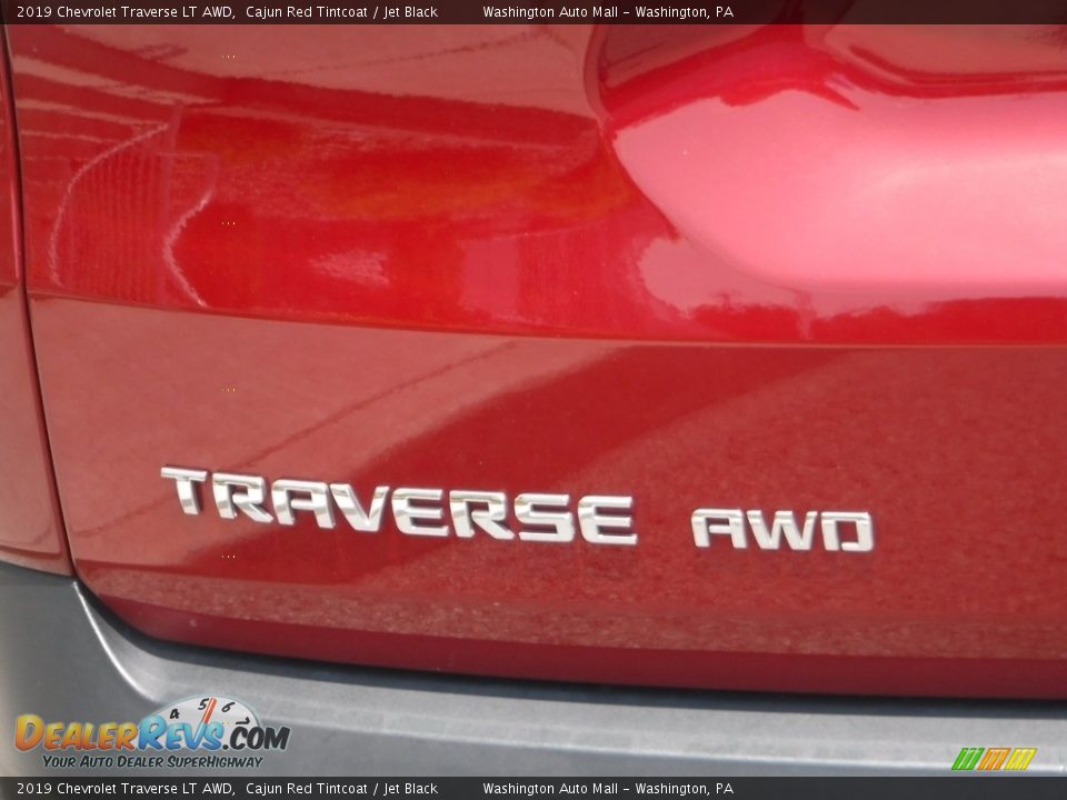 2019 Chevrolet Traverse LT AWD Cajun Red Tintcoat / Jet Black Photo #13