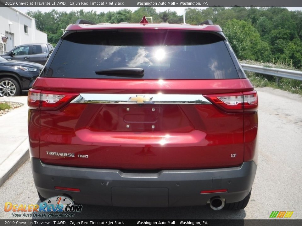 2019 Chevrolet Traverse LT AWD Cajun Red Tintcoat / Jet Black Photo #14