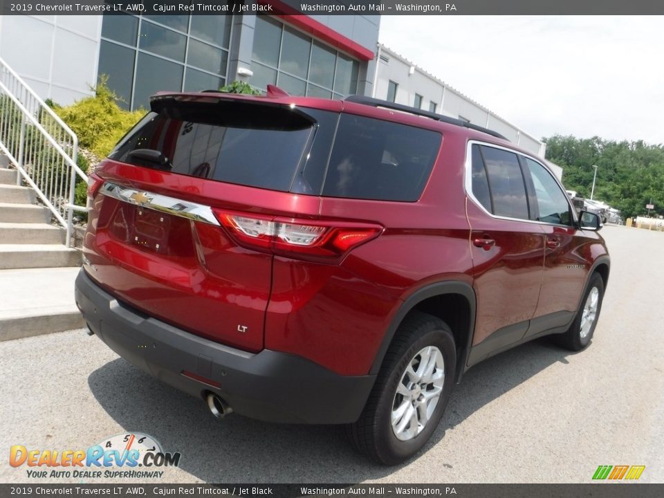 2019 Chevrolet Traverse LT AWD Cajun Red Tintcoat / Jet Black Photo #15