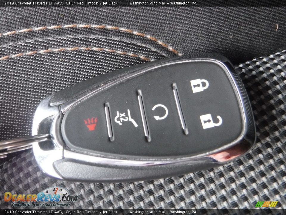 2019 Chevrolet Traverse LT AWD Cajun Red Tintcoat / Jet Black Photo #25