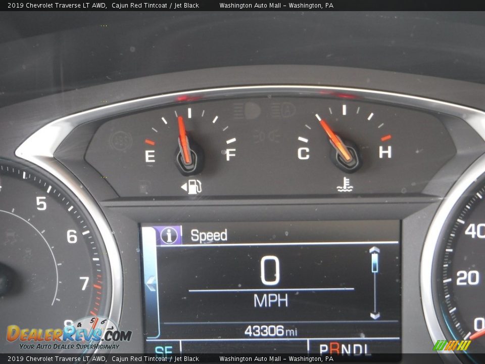 2019 Chevrolet Traverse LT AWD Cajun Red Tintcoat / Jet Black Photo #27