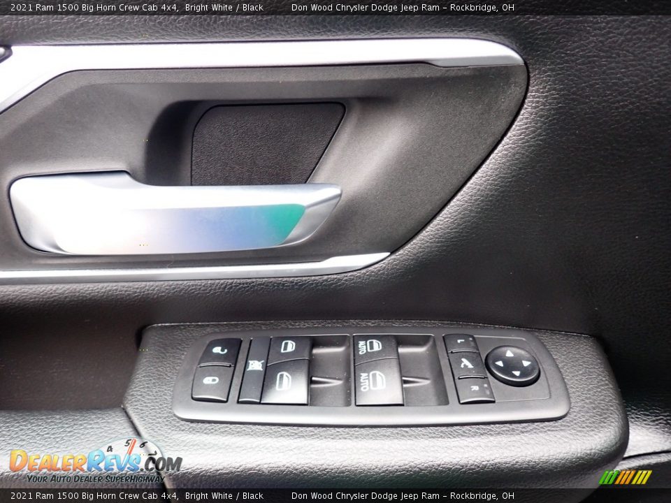 2021 Ram 1500 Big Horn Crew Cab 4x4 Bright White / Black Photo #18