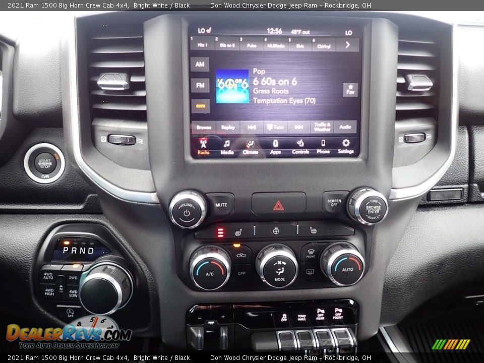 2021 Ram 1500 Big Horn Crew Cab 4x4 Bright White / Black Photo #26