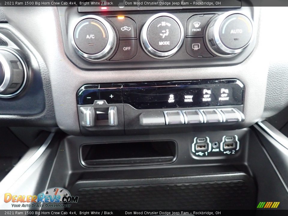 2021 Ram 1500 Big Horn Crew Cab 4x4 Bright White / Black Photo #27