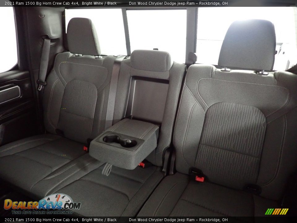 2021 Ram 1500 Big Horn Crew Cab 4x4 Bright White / Black Photo #30