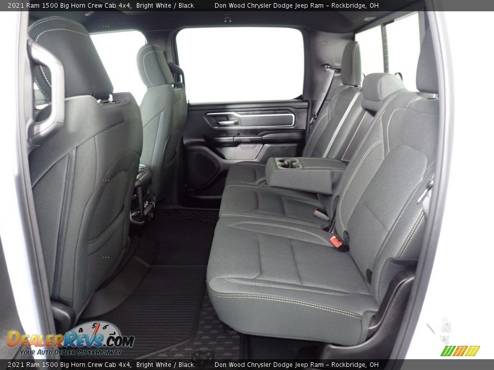 2021 Ram 1500 Big Horn Crew Cab 4x4 Bright White / Black Photo #32