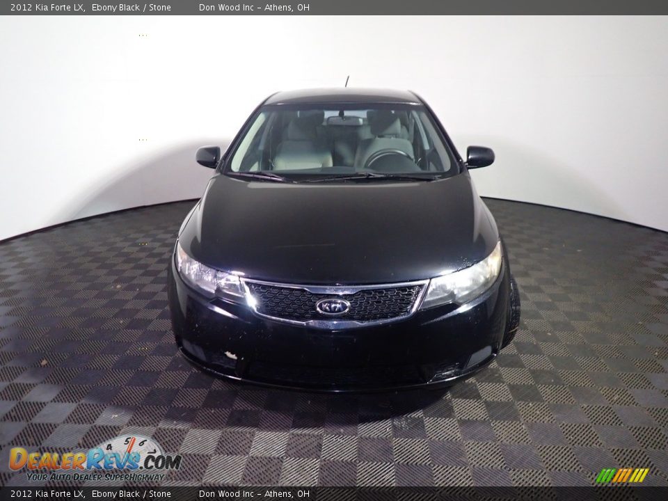 2012 Kia Forte LX Ebony Black / Stone Photo #4