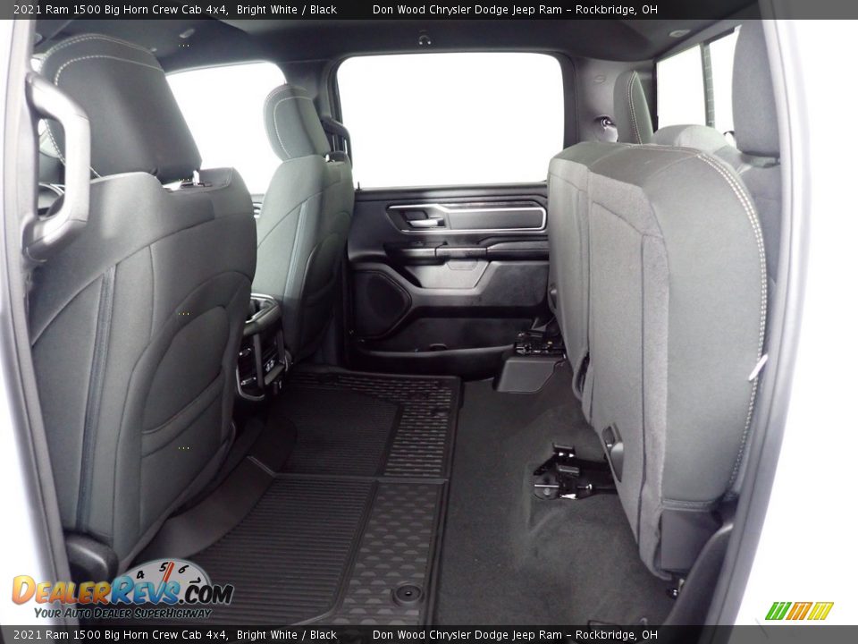 2021 Ram 1500 Big Horn Crew Cab 4x4 Bright White / Black Photo #33